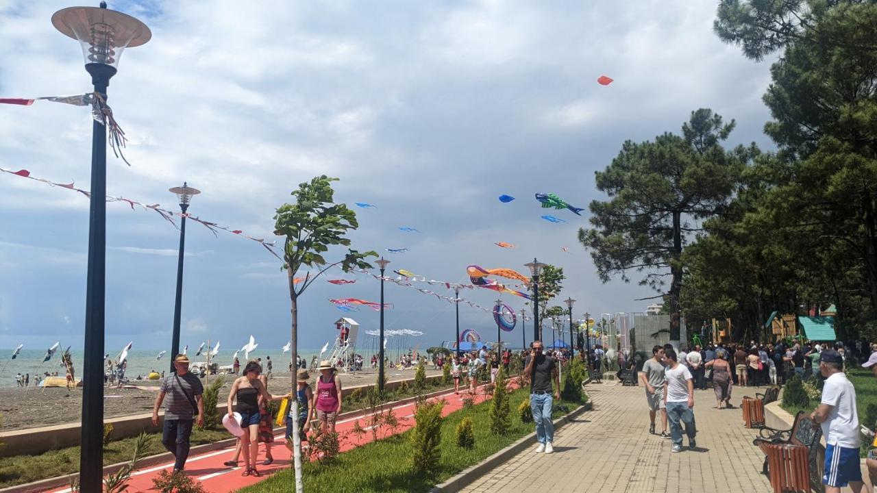 Tirkius House Hotell Kobuleti Eksteriør bilde